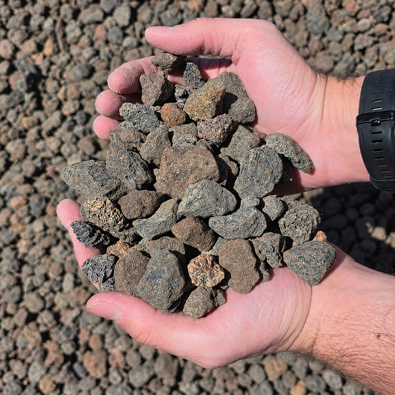 20mm Scoria — Coarse Drainage Scoria