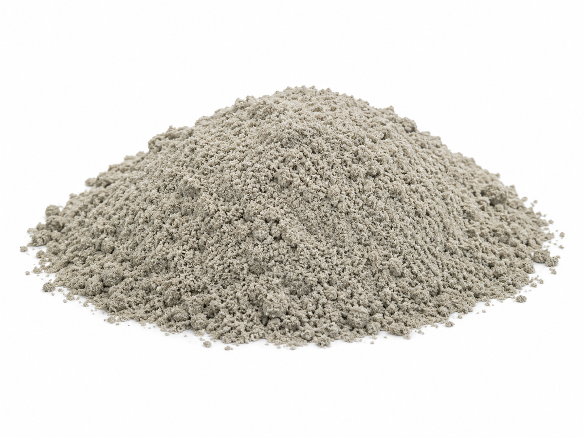 Pile of washed sand for concreting and paving