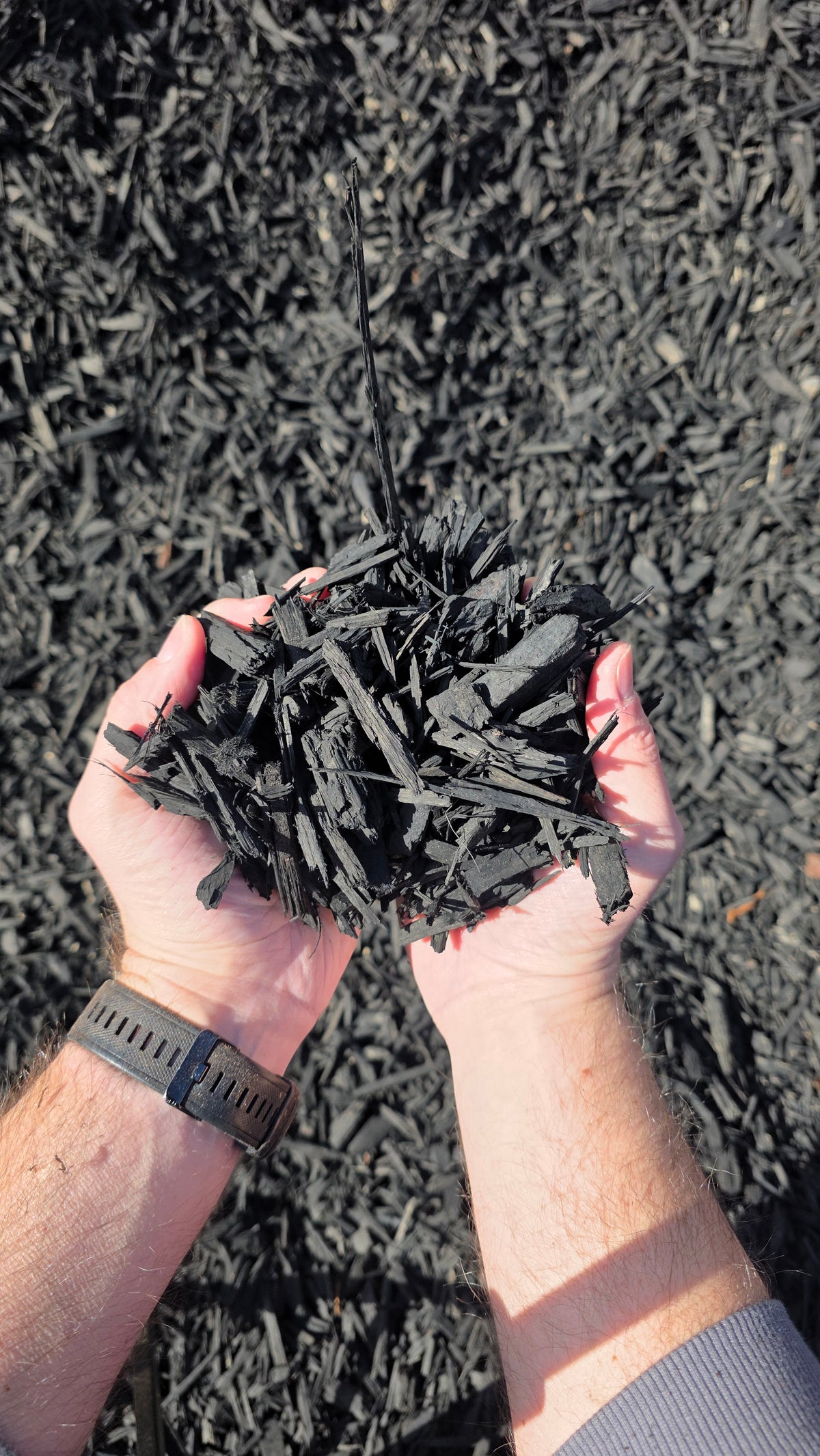 Black Mulch — Dyed Black Garden Mulch