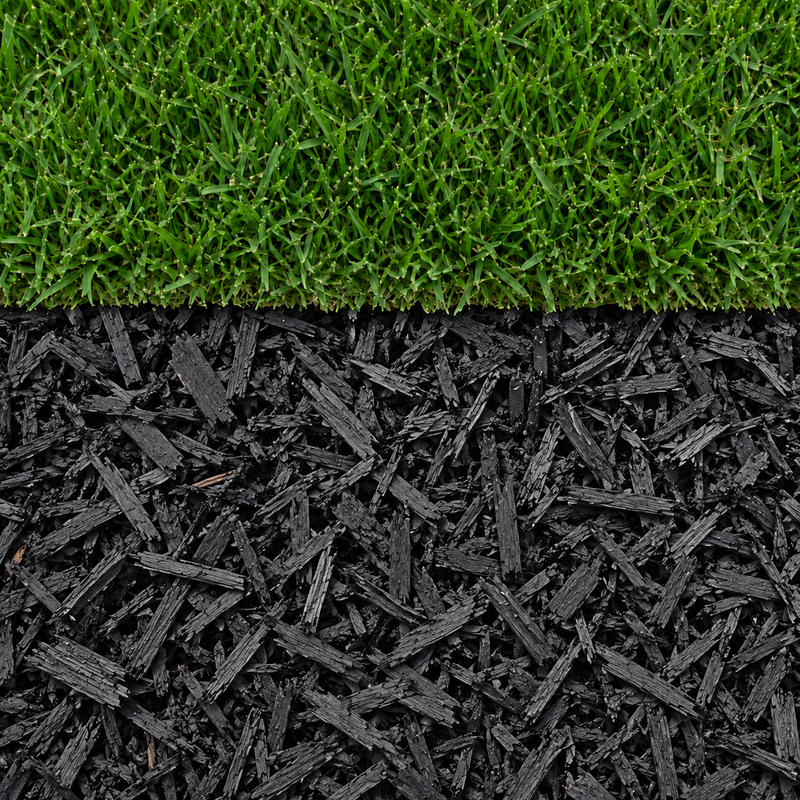 Black Mulch — Dyed Black Garden Mulch